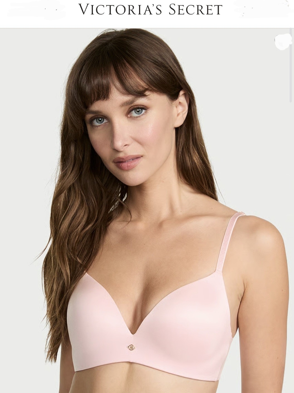 Victoria's Secret Light Pink Seamless T-Shirt Bra